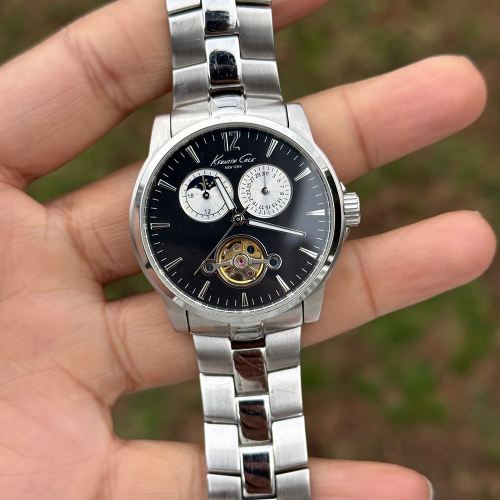 Kenneth Cole Automatic Skeleton Multifunction Sta… - image 9